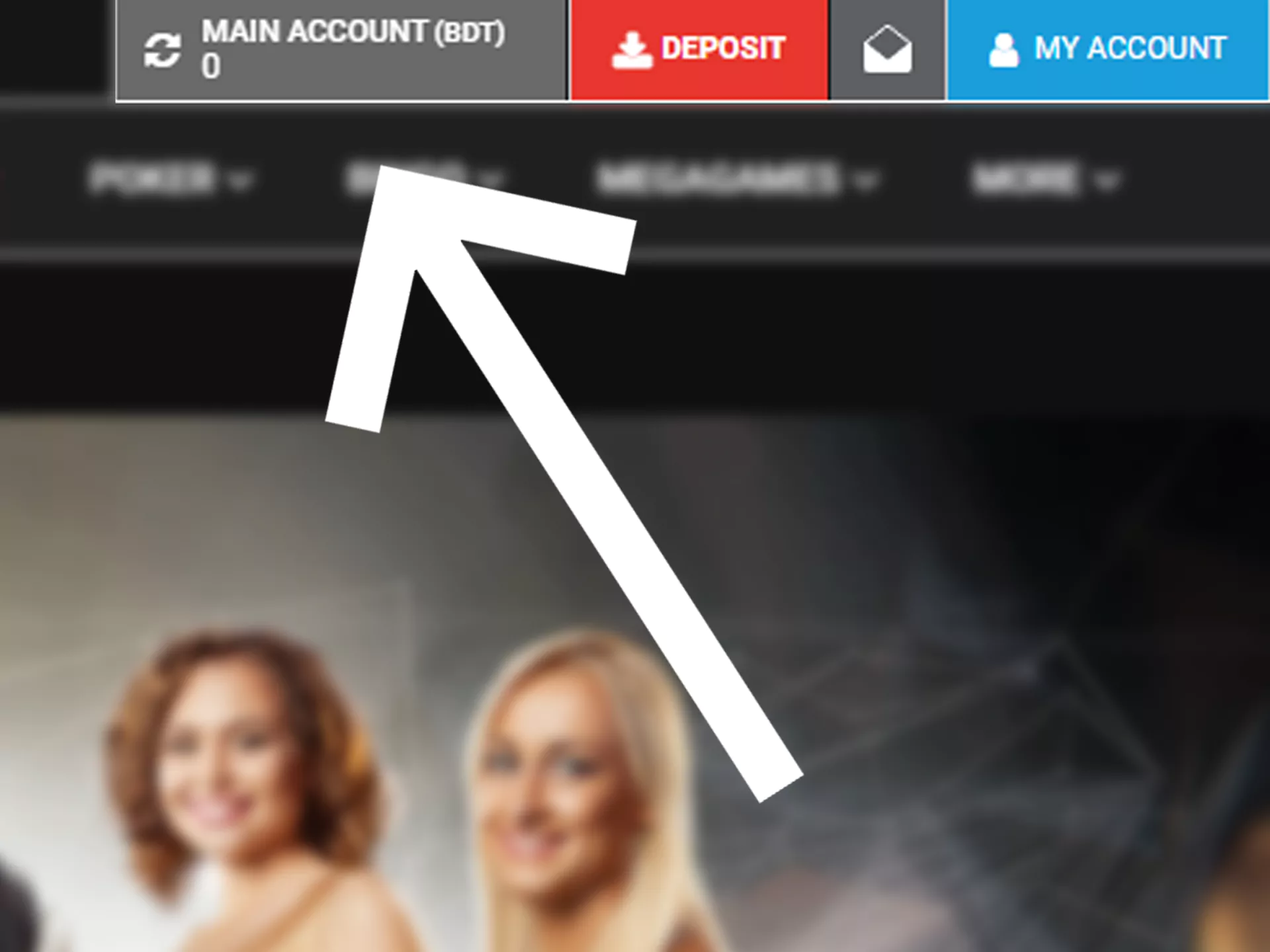 Click the balance button on top.